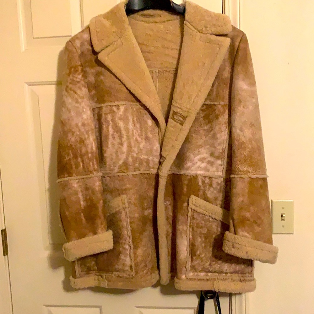 Men’s suede jacket large